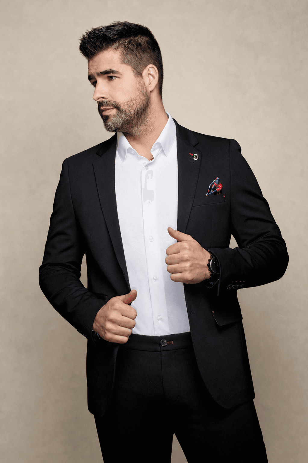 Veston Au Noir Giacomo Black