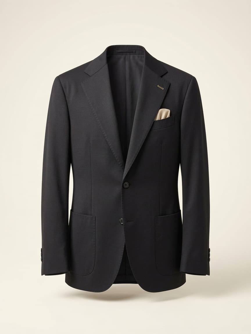 Paul Miranda — black blazer, front