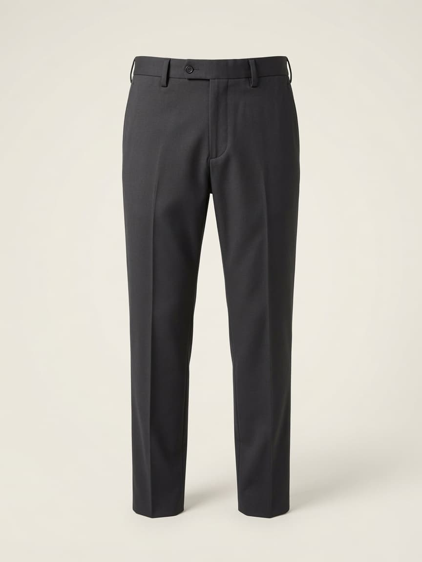 Paul Miranda — matching black trousers